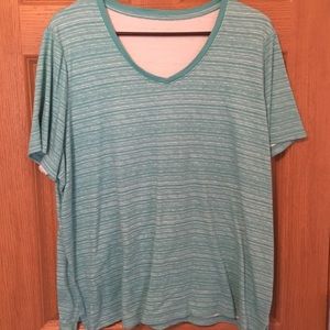 Plus-size Kim Rogers V-neck T-shirt